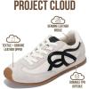 imageProject Cloud Womens Shoes with Memory Foam Insole Trendy Sneakers for Women  Lightweight ampamp NonSlip Womens Sneakers Walking Shoes for Women Footwear LowyWhite