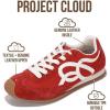 imageProject Cloud Womens Shoes with Memory Foam Insole Trendy Sneakers for Women  Lightweight ampamp NonSlip Womens Sneakers Walking Shoes for Women Footwear LowyRed