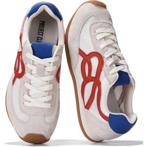 imageProject Cloud Womens Shoes with Memory Foam Insole Trendy Sneakers for Women  Lightweight ampamp NonSlip Womens Sneakers Walking Shoes for Women Footwear LowyRed Mult