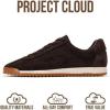 imageProject Cloud Genuine Leather Sneakers for Women  Womens Sneakers with Memory Foam Insole  Lightweight ampamp Non Slip Womens Shoes  Stylish Fall Shoes for Women 2025 LynnBrown Suede