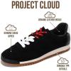 imageProject Cloud Genuine Leather Sneakers for Women  Womens Sneakers with Memory Foam Insole  Lightweight ampamp Non Slip Womens Shoes  Stylish Fall Shoes for Women 2025 LynnBlack Suede