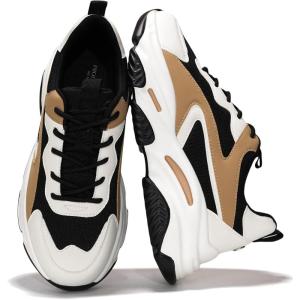 imageProject Cloud Chunky Platform Sneakers for Women  Comfortable Memory Foam Insole Shoes for Women Footwear  Laceup Womens Shoes ampamp Fashion Sneakers CocoTan