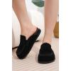 image:imageProject Cloud Genuine Leather Womens Clog  Memory Foam Arch Support NonSlip Sole Mules ampamp Clogs for Women Footwear  Platform Winter Shoes FoamyBlack Suede