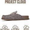 imageProject Cloud Genuine Leather Womens Clog  Memory Foam Arch Support NonSlip Sole Mules ampamp Clogs for Women Footwear  Platform Winter Shoes FoamyTaupe Wool