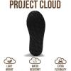 imageProject Cloud Genuine Leather Womens Slippers with Genuine Australian Shearling Fur Lining Slippers for Women  NonSlip EVA with Memory Foam Fuzzy Slippers Women Footwear NeritaBlack