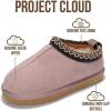 imageProject Cloud Genuine Leather ampamp Australian Shearling Slippers for Kids  Memory Foam Fuzzy ampamp NonSlip Fluffy Slippers Girls Footwear ampamp Boys Footwear Kids Unisex Shoe Dream WarmBlush