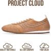 imageProject Cloud Leather Barefoot Shoes Women  Memory Foam LaceUp Womens Sneakers  Lightweight ampamp Non Slip Womens Shoes Casual  AllDay Womens Fashion Sneakers for 2025 MonicaTan