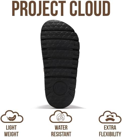 imageProject Cloud Chunky Kids Clogs  100 Genuine Leather Clogs for Kids with Cork Footbed ampamp Arch Support  NonSlip Mules ampamp Sandals for Girls Footwear Little BentonChunkyTan Suede