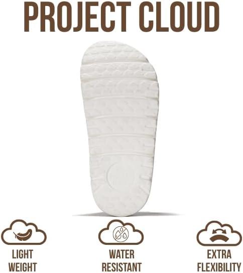 imageProject Cloud Chunky Kids Clogs  100 Genuine Leather Clogs for Kids with Cork Footbed ampamp Arch Support  NonSlip Mules ampamp Sandals for Girls Footwear Little BentonChunkyChestnut Suede