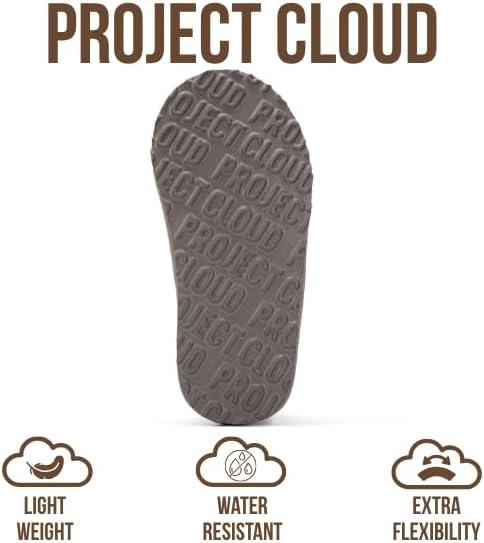 imageProject Cloud Kids Boots 100 Genuine Leather  Water Resistant Toddler Girl Boots with Australian Shearling  Safe Non Slip Kid ampamp Toddler Boots ampamp Comfortable Kids Shoes DreamOnGrey Suede