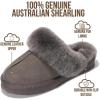 imageProject Cloud 100 Genuine Leather Slippers for Women Footwear with Genuine Fur Lining Womens Clogs ampamp Mule  NonSlip IndoorOutdoor Scuff Womens Slippers with Memory Foam Insole HenkaFrost Suede