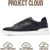 imageProject Cloud Genuine Leather Memory Foam Insole Mens Shoes  Lightweight ampamp Non Slip Shoes for Men Sneakers  Everyday Slip On Mens Sneakers HudsonNavy