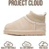 imageProject Cloud Kids Boots 100 Genuine Leather  Water Resistant Toddler Girl Boots with Australian Shearling  Safe Non Slip Kid ampamp Toddler Boots ampamp Comfortable Kids Shoes DreamOnSand Suede