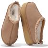 imageProject Cloud 100 Genuine Leather Platform Slippers for Women  Soft Memory Foam Womens Slippers ampamp Supportive Clogs for Women 2025  Cozy Stylish Everyday Footwear SayreWheat