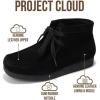 imageProject Cloud 100 Genuine Leather Ankle Boots for Women  Lightweight ampamp Non Slip Womens Shoes  Memory Foam Insole Chukka Boots  Water Resistant Fashion Shoes for Women 2025 Wally BootBlack