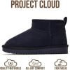 imageProject Cloud 100 Genuine Leather Girls Boots  Water Resistant ampamp Lightweight Ankle Boots with Memory Foam  Cozy ampamp Fur Non Slip Kids Boots for Girls ampamp Boys Perfect for FallNavy Suede