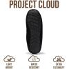 imageProject Cloud Mens Slippers 100 Genuine Leather with Memory Foam Insole Mens Shoes  NonSlip and Lightweight Indoor and Outdoor Slippers for Men OswinBlack Suede