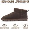 imageProject Cloud 100 Genuine Leather Ankle Boots for Women  Water Resistant Womens Boots with Memory Foam Insole  Comfortable Fall Shoes for Women 2025 HikeyChocolate Brown Suede