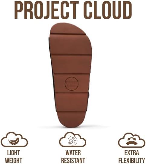 imageProject Cloud Wedge Platform Sandals Women  Comfortable Soft Insole and Lightweight Beach Strappy Sandals with Durable Nonslip Wedge Sandals for Women Footwear PasadenaBlack