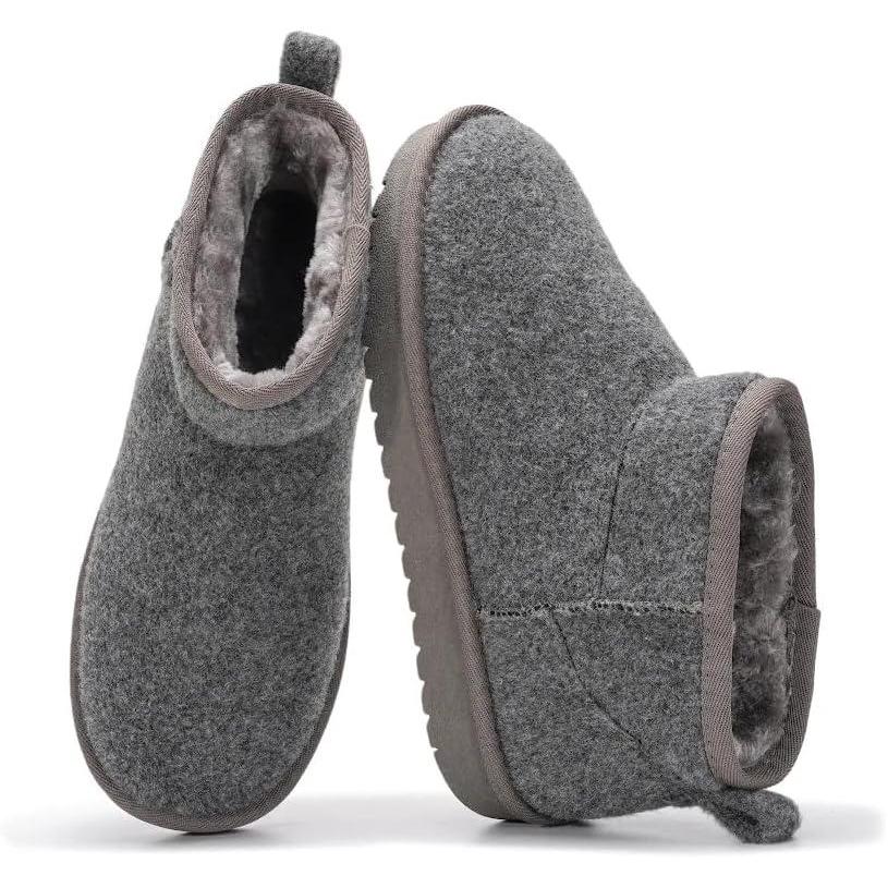 imageProject Cloud 100 Genuine Leather Ankle Boots for Women  Water Resistant with Memory Foam Insole Winter Boots for Women  Trending Shoes ampamp Comfortable Womens Ankle Boots HippyDark Grey Flannel