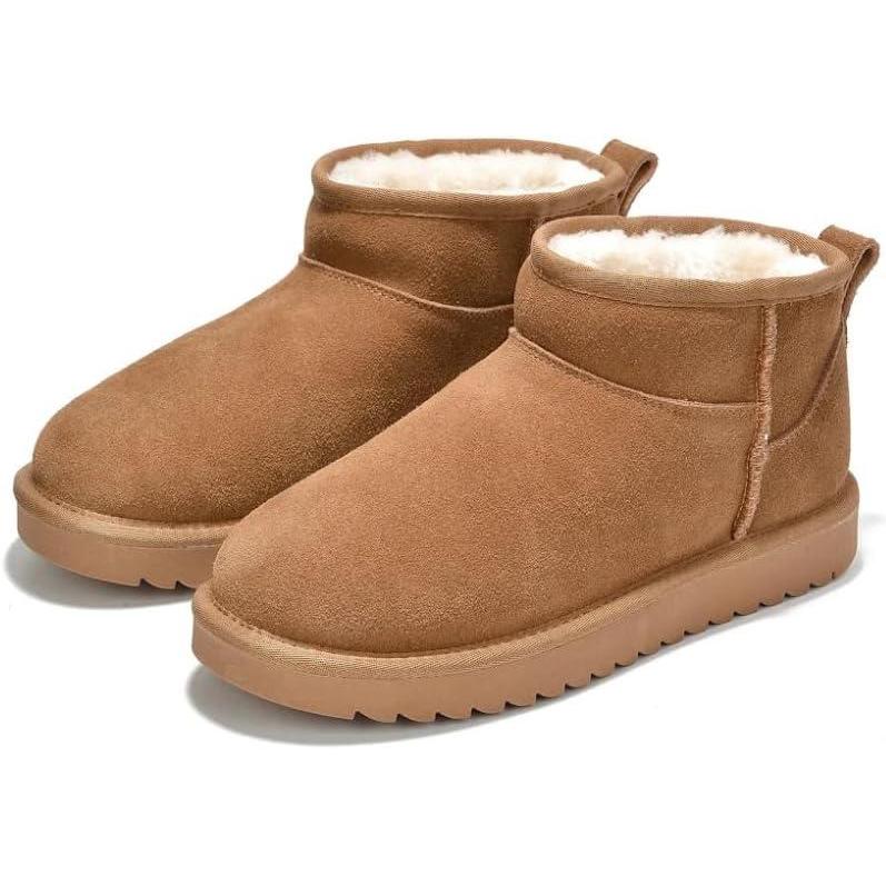 imageProject Cloud 100 Genuine Leather Ankle Boots for Women  Water Resistant with Memory Foam Insole Winter Boots for Women  Trending Shoes ampamp Comfortable Womens Ankle Boots HippyChestnut