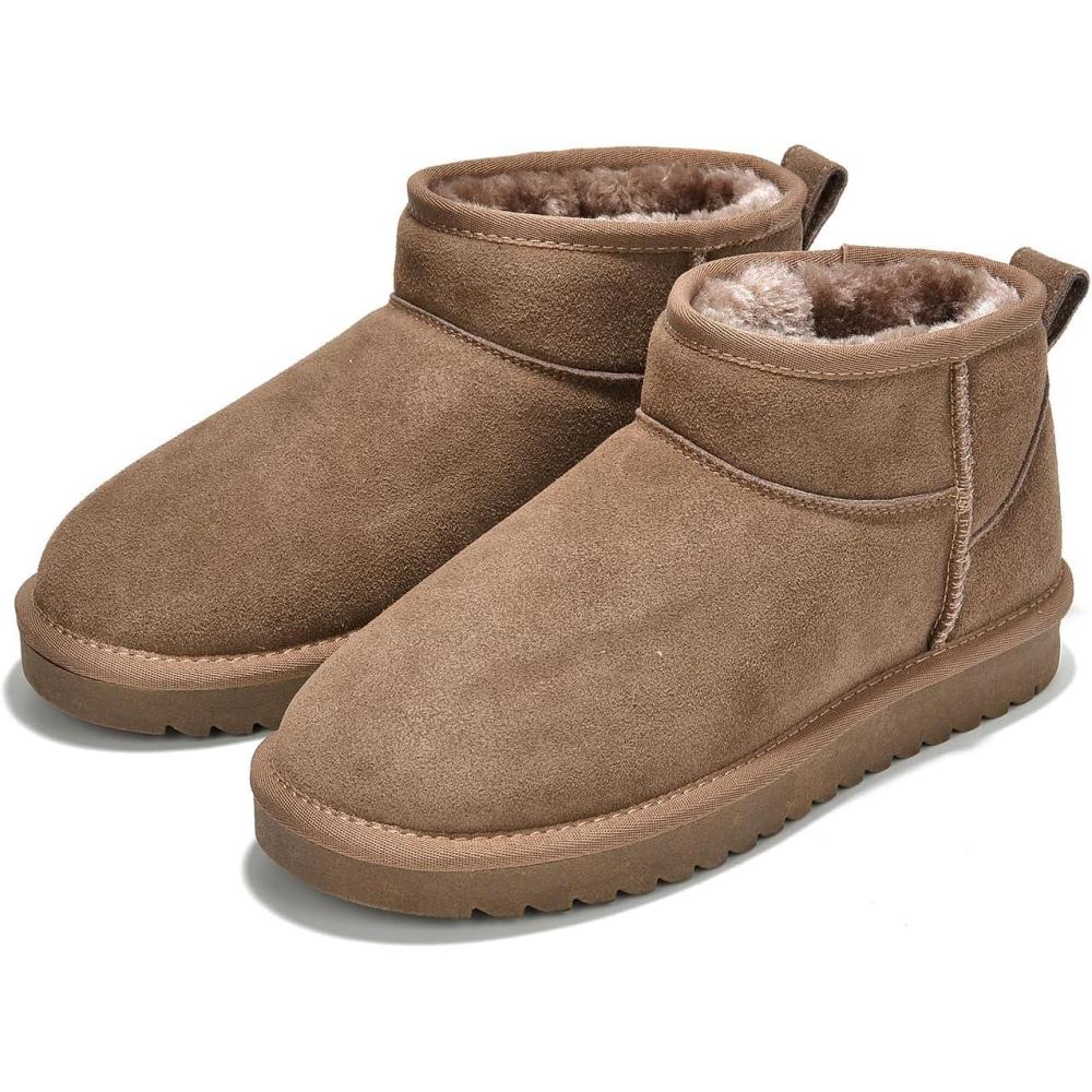 imageProject Cloud 100 Genuine Leather Ankle Boots for Women  Water Resistant with Memory Foam Insole Winter Boots for Women  Trending Shoes ampamp Comfortable Womens Ankle Boots HippyMushroom Suede