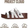 imageProject Cloud Wedge Platform Sandals Women  Comfortable Soft Insole and Lightweight Beach Strappy Sandals with Durable Nonslip Wedge Sandals for Women Footwear PasadenaSilver