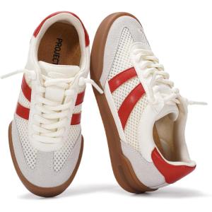 image:imageProject Cloud Kids Shoes for Girls amp Boys  Easy Slip On Kids Sneakers for Boys amp Girls Shoes with Memory Foam Insole  Non Slip and Lightweight Kids Sneakers Little VerdyRed