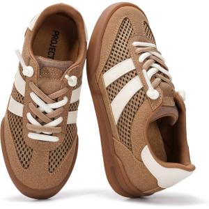 image:imageProject Cloud Kids Shoes for Girls amp Boys  Easy Slip On Kids Sneakers for Boys amp Girls Shoes with Memory Foam Insole  Non Slip and Lightweight Kids Sneakers Little VerdyTan