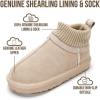 image:imageProject Cloud 100 Genuine Leather amp Australian Shearling Slippers for Kids  Memory Foam Fuzzy amp NonSlip Fluffy Slippers Girls Footwear amp Boys Footwear Kids Unisex ShoesSand Suede  Dreamon