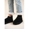 image:imageProject Cloud 100 Genuine Leather amp Australian Shearling Slippers for Kids  Memory Foam Fuzzy amp NonSlip Fluffy Slippers Girls Footwear amp Boys Footwear Kids Unisex ShoesBlack Suede  Dreamon