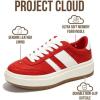 image:imageWomens LaceUp Fashion Sneakers  Nita by Project CloudRed