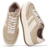 image:imageWomens LaceUp Fashion Sneakers  Nita by Project CloudTaupe