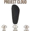 image:imageProject Cloud 100 Genuine Leather Sandals Women Footwear  Lightweight Womens Sandals with Memory Foam Insole amp Natural Cork Footbed Beach Essentials Slides for Women Venita StudMushroom