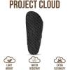 image:imageProject Cloud 100 Genuine Leather Sandals Women Footwear  Lightweight Womens Sandals with Memory Foam Insole amp Natural Cork Footbed Beach Essentials Slides for Women Venita StudBlack