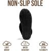 image:imageProject Cloud 100 Genuine Leather amp Australian Shearling Slippers for Women  Cozy Memory Foam Womens Slippers HedyBlack