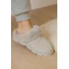 image:imageProject Cloud 100 Genuine Leather amp Australian Shearling Slippers for Women  Cozy Memory Foam Womens Slippers HedyLight Grey Suede