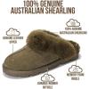 image:imageProject Cloud 100 Genuine Leather amp Australian Shearling Slippers for Women  Cozy Memory Foam Womens Slippers HedyOlive
