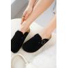 image:imageProject Cloud 100 Genuine Leather Footbed Clogs for Women  Memory Foam Arch Support Slippers for Women  Trendy Slipons Womens Mules amp Clogs Sandals BentonBlack Suede