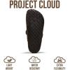 image:imageProject Cloud 100 Genuine Leather Footbed Clogs for Women  Memory Foam Arch Support Slippers for Women  Trendy Slipons Womens Mules amp Clogs Sandals BentonDark Brown Leopard