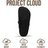 image:imageProject Cloud 100 Genuine Leather Footbed Clogs for Women  Memory Foam Arch Support Slippers for Women  Trendy Slipons Womens Mules amp Clogs Sandals BentonChoco Brown Suede