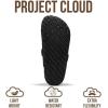 image:imageProject Cloud 100 Genuine Leather Footbed Clogs for Women  Memory Foam Arch Support Slippers for Women  Trendy Slipons Womens Mules amp Clogs Sandals BentonNavy Suede