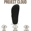 image:imageProject Cloud 100 Genuine Leather Footbed Clogs for Women  Memory Foam Arch Support Slippers for Women  Trendy Slipons Womens Mules amp Clogs Sandals BentonBlack