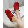 image:imageProject Cloud 100 Genuine Leather Footbed Clogs for Women  Memory Foam Arch Support Slippers for Women  Trendy Slipons Womens Mules amp Clogs Sandals BentonRed