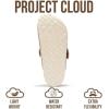 image:imageProject Cloud 100 Genuine Leather Footbed Clogs for Women  Memory Foam Arch Support Slippers for Women  Trendy Slipons Womens Mules amp Clogs Sandals BentonSand Suede