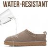 image:imageProject Cloud 100 Genuine Leather Micro Boots for Women  Water Resistant Womens Boots with Memory Foam Insole  Slip On Fall Shoes for Women 2026 for AllDay Comfort HIPSTERTaupe Suede