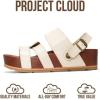 image:imageProject Cloud Platform Sandals Women  Strappy Wedges with Comfortable Plush amp Soft Insole  Lightweight amp Non Slip Platform Sandals for Women Footwear ProudCloud