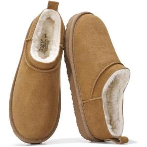 image:imageProject Cloud 100 Genuine Leather Micro Boots for Women  Water Resistant Womens Boots with Memory Foam Insole  Slip On Fall Shoes for Women 2026 for AllDay Comfort HIPSTERChestnut Suede