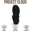 image:imageProject Cloud Snow Boots for Women Waterproof Genuine Leather 25 Platform Wedge Boots  Memory Foam Fur Boots Winters Boots for Women NonSlip Rain Boots Womens Snow Boots LydiaBlack