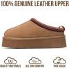 image:imageProject Cloud 100 Genuine Leather Platform Slippers for Women  Soft Memory Foam Womens Slippers amp Supportive Clogs for Women 2026  Cozy Stylish Everyday Footwear SayreChestnut